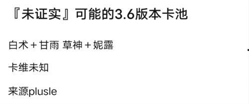 原神最新卡池爆料图片,神秘角色登场，惊喜不断！  第3张